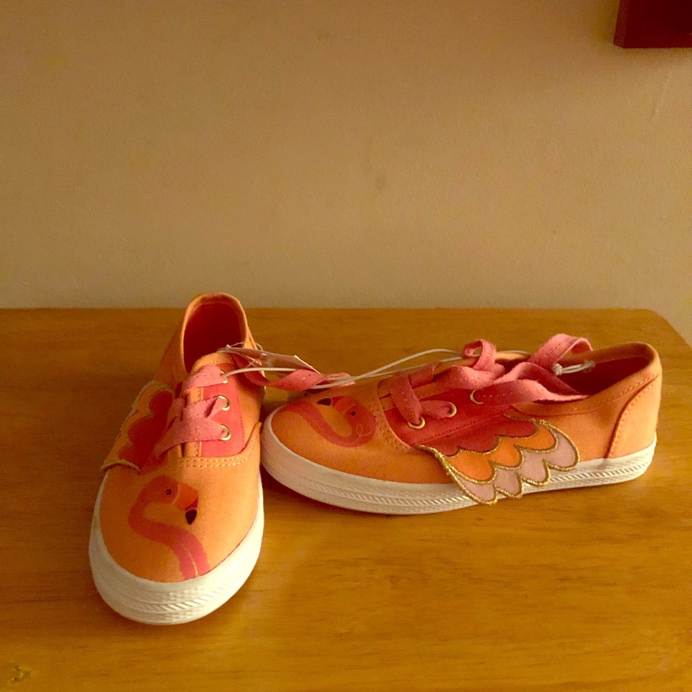 Girls Flamingo Sneakers